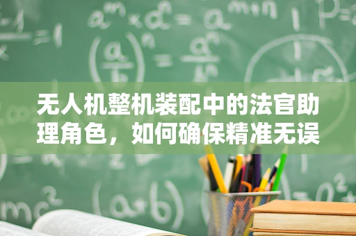 无人机整机装配中的法官助理角色，如何确保精准无误？