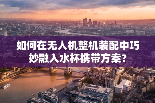 如何在无人机整机装配中巧妙融入水杯携带方案？