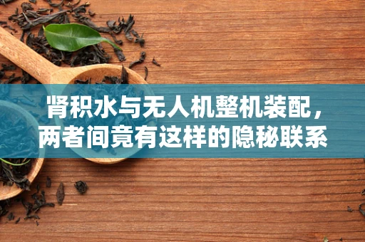 肾积水与无人机整机装配，两者间竟有这样的隐秘联系？