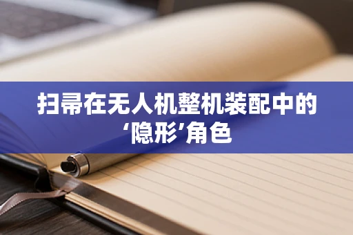 扫帚在无人机整机装配中的‘隐形’角色