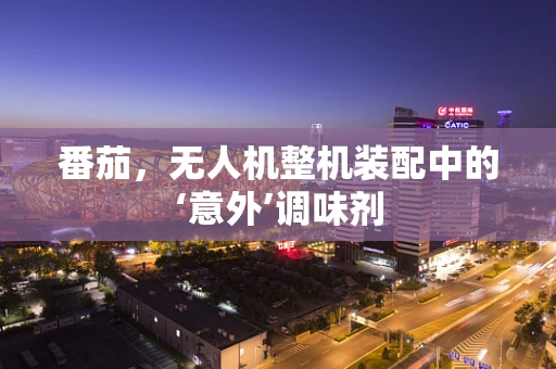 番茄，无人机整机装配中的‘意外’调味剂