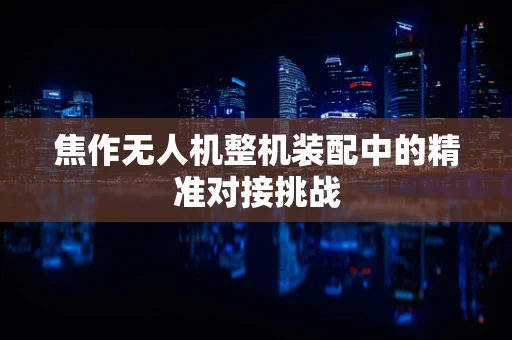 焦作无人机整机装配中的精准对接挑战