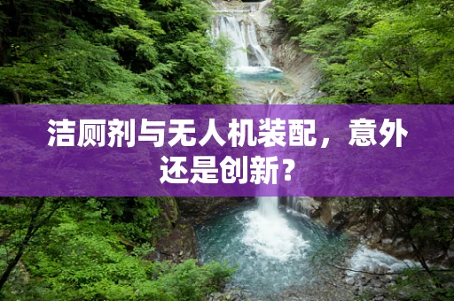 洁厕剂与无人机装配，意外还是创新？