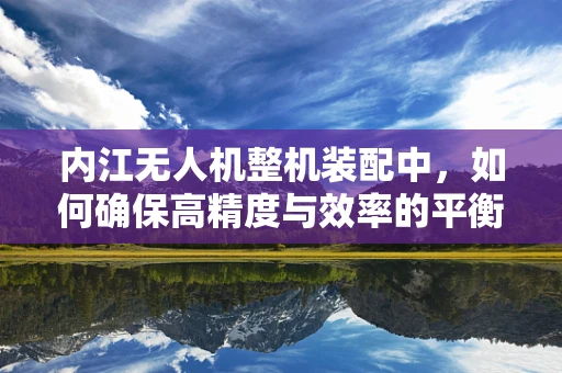 内江无人机整机装配中，如何确保高精度与效率的平衡？