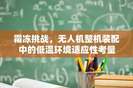 霜冻挑战，无人机整机装配中的低温环境适应性考量