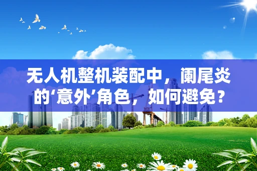 无人机整机装配中，阑尾炎的‘意外’角色，如何避免？