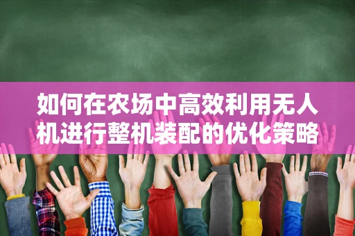 如何在农场中高效利用无人机进行整机装配的优化策略？