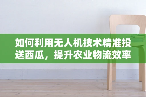 如何利用无人机技术精准投送西瓜，提升农业物流效率？