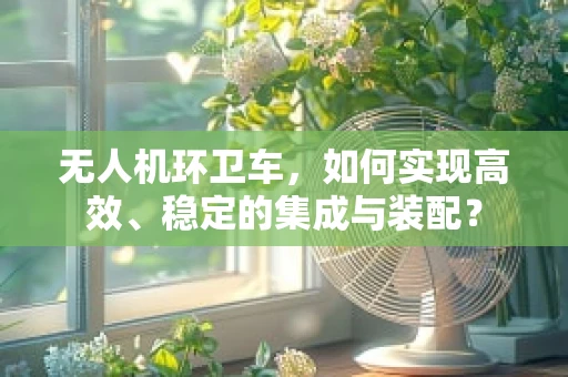 无人机环卫车，如何实现高效、稳定的集成与装配？
