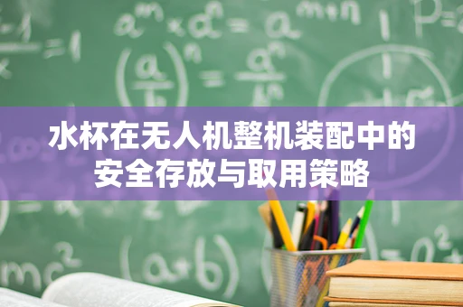 水杯在无人机整机装配中的安全存放与取用策略