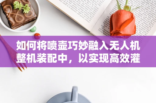 如何将喷壶巧妙融入无人机整机装配中，以实现高效灌溉？
