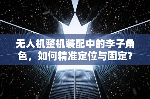 无人机整机装配中的李子角色，如何精准定位与固定？