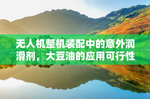 无人机整机装配中的意外润滑剂，大豆油的应用可行性探讨