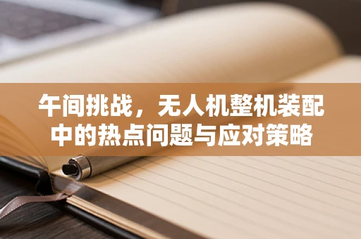 午间挑战，无人机整机装配中的热点问题与应对策略