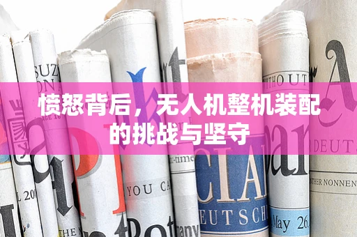 愤怒背后，无人机整机装配的挑战与坚守