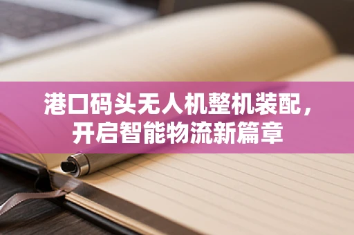 港口码头无人机整机装配，开启智能物流新篇章