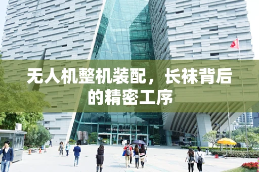 无人机整机装配，长袜背后的精密工序