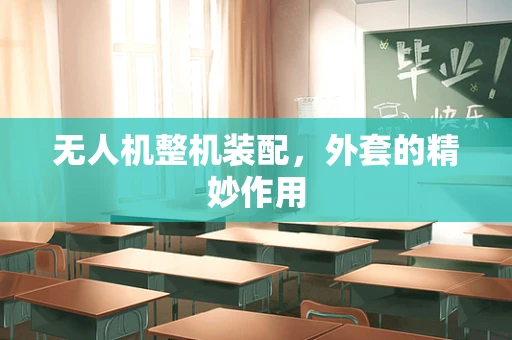 无人机整机装配，外套的精妙作用