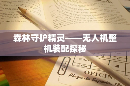 森林守护精灵——无人机整机装配探秘