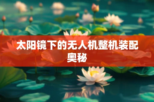 太阳镜下的无人机整机装配奥秘