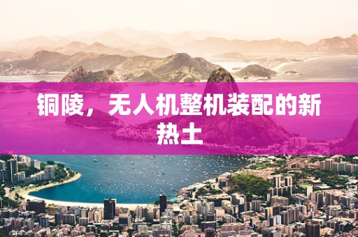 铜陵，无人机整机装配的新热土
