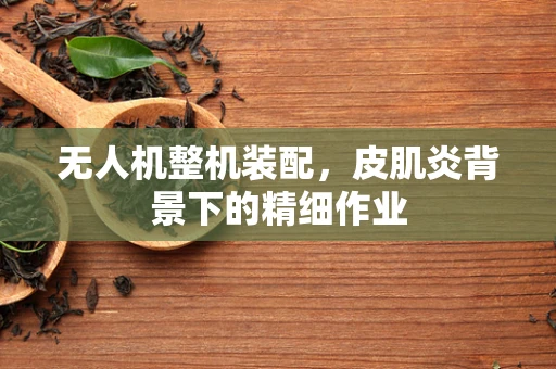 无人机整机装配，皮肌炎背景下的精细作业