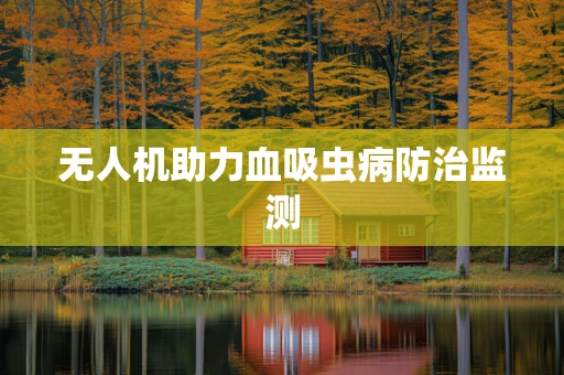 无人机助力血吸虫病防治监测