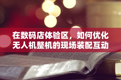 在数码店体验区，如何优化无人机整机的现场装配互动体验？