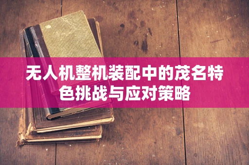 无人机整机装配中的茂名特色挑战与应对策略