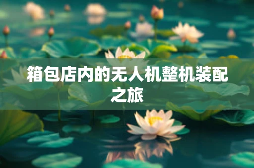 箱包店内的无人机整机装配之旅