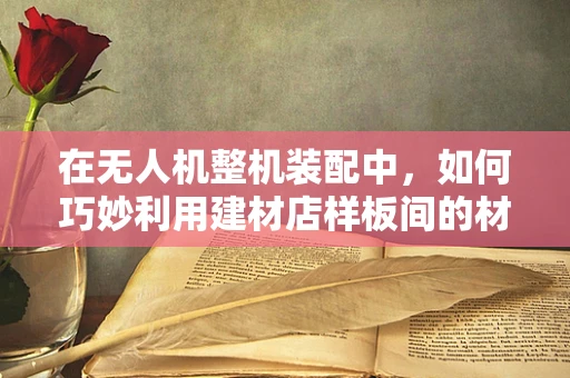 在无人机整机装配中，如何巧妙利用建材店样板间的材料进行测试与验证？