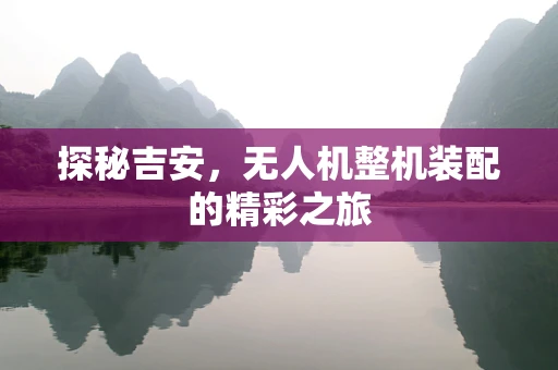 探秘吉安，无人机整机装配的精彩之旅