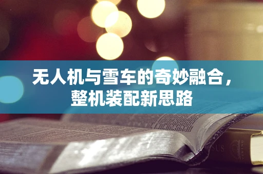 无人机与雪车的奇妙融合，整机装配新思路