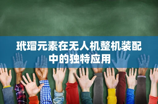 玳瑁元素在无人机整机装配中的独特应用