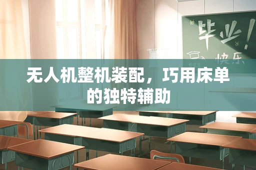 无人机整机装配，巧用床单的独特辅助