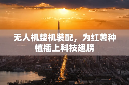 无人机整机装配，为红薯种植插上科技翅膀