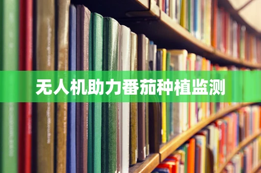 无人机助力番茄种植监测