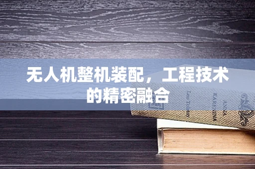 无人机整机装配，工程技术的精密融合