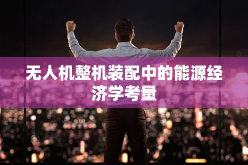 无人机整机装配中的能源经济学考量