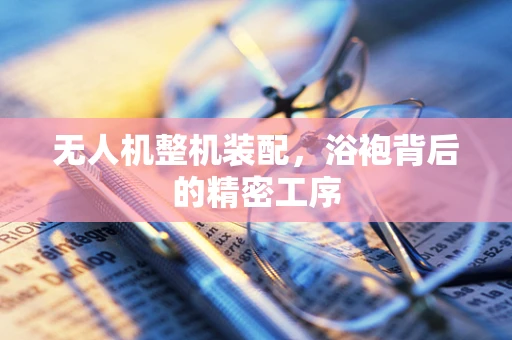 无人机整机装配，浴袍背后的精密工序