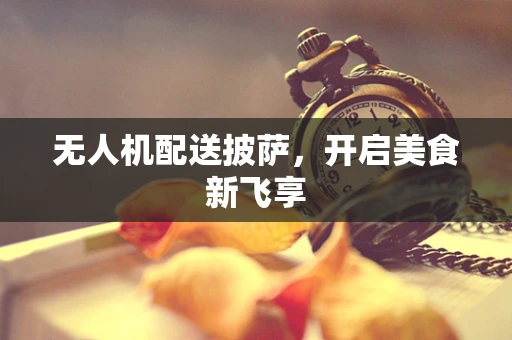无人机配送披萨，开启美食新飞享