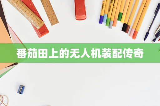番茄田上的无人机装配传奇