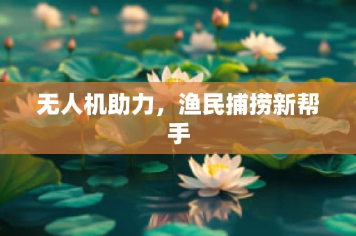 无人机助力，渔民捕捞新帮手