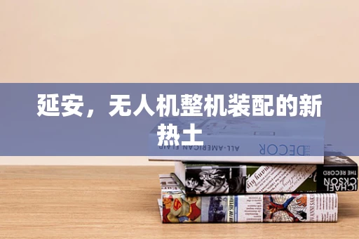 延安，无人机整机装配的新热土