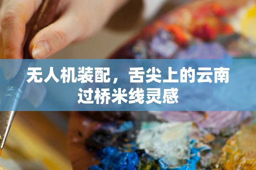 无人机装配，舌尖上的云南过桥米线灵感