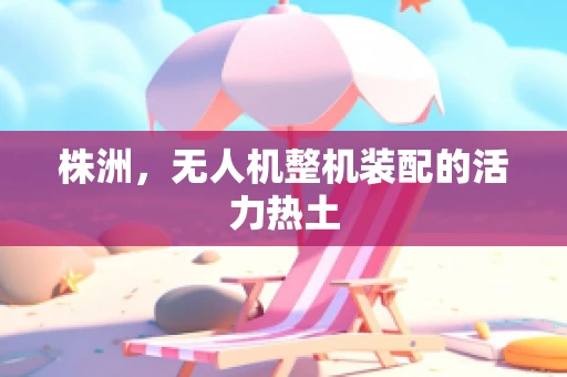 株洲，无人机整机装配的活力热土