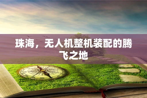 珠海，无人机整机装配的腾飞之地