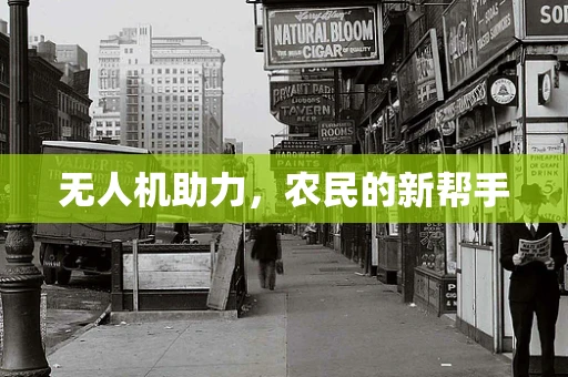 无人机助力，农民的新帮手
