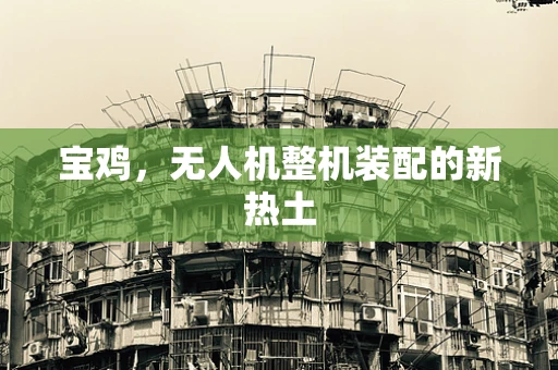 宝鸡，无人机整机装配的新热土