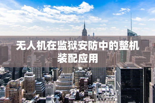 无人机在监狱安防中的整机装配应用